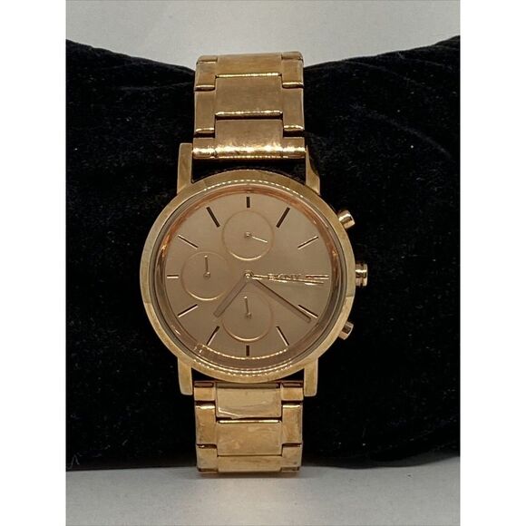 DKNY Lexington NY-8862 Women Stainless Steel Analog Rose Dial Quartz Watch MP693 main image 7